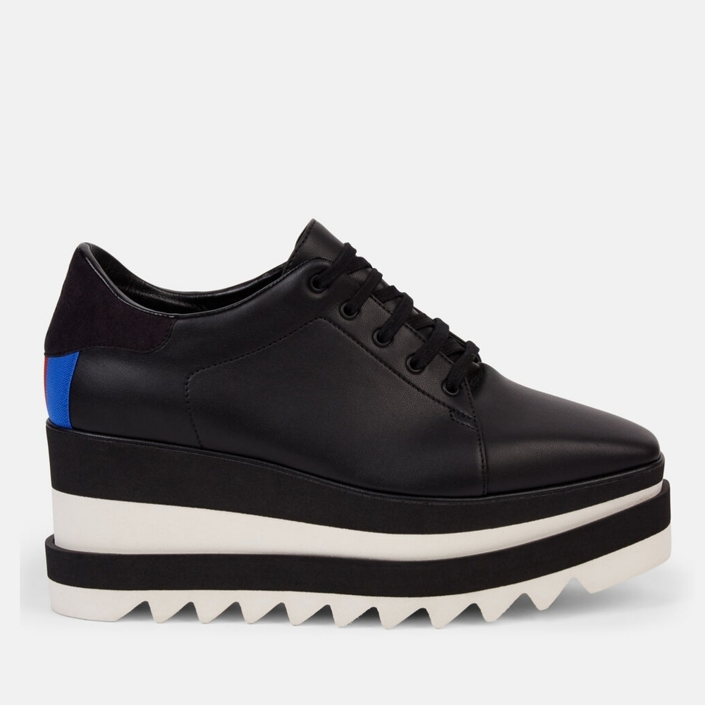 Stella McCartney Black Platform Sneakers